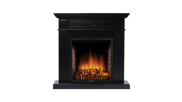Портал Firelight Bianco 25 черная эмаль