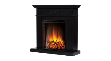 Портал Firelight Bianco 30 черная эмаль