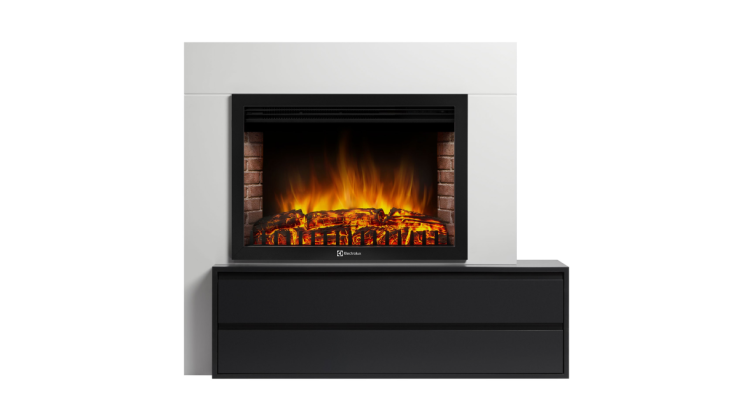 Портал Firelight Combi 30 белый, черный